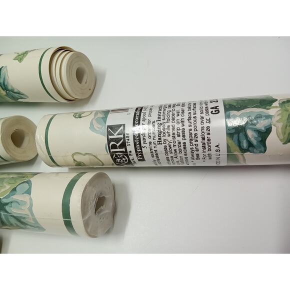 York prepared Decorative Border‎ 4 rolls in packaging and one opened roll - Picture 5 of 6